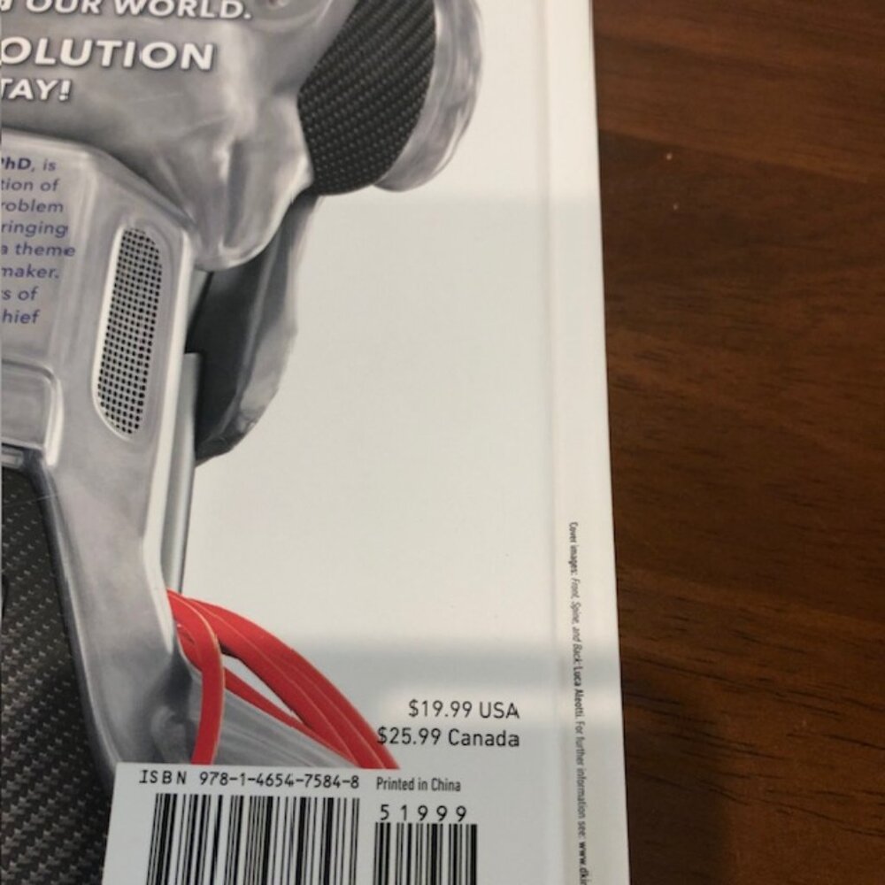 Robot Hardcover Book. - Picture 10 of 16